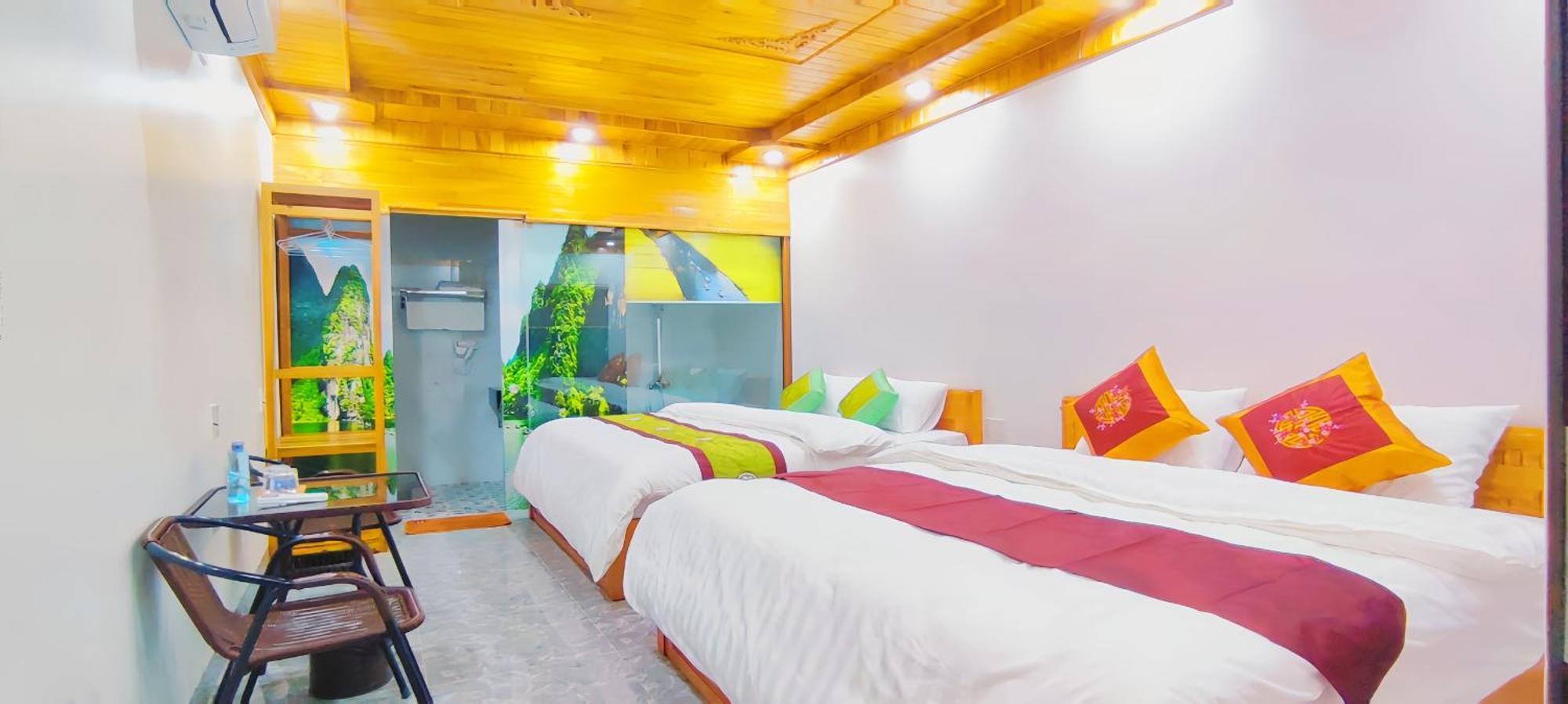Trang An Natural Mountainside Homestay นิญบิ่ญ ภายนอก รูปภาพ