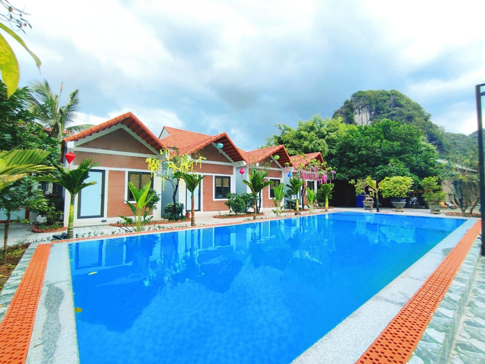 Trang An Natural Mountainside Homestay นิญบิ่ญ ภายนอก รูปภาพ
