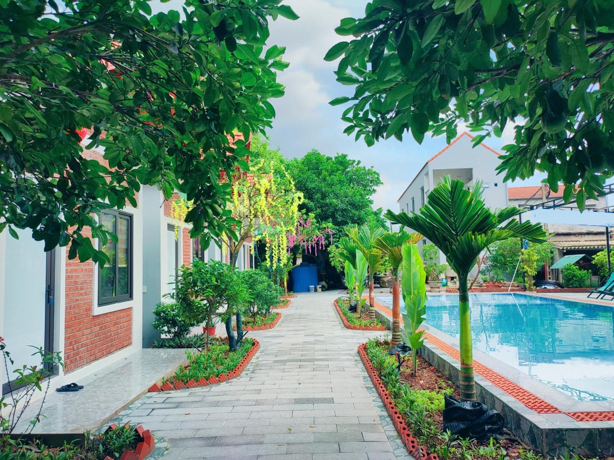 Trang An Natural Mountainside Homestay นิญบิ่ญ ภายนอก รูปภาพ