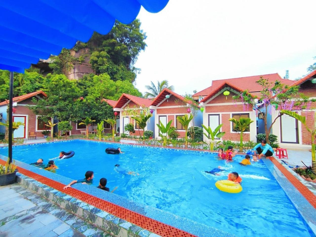 Trang An Natural Mountainside Homestay นิญบิ่ญ ภายนอก รูปภาพ