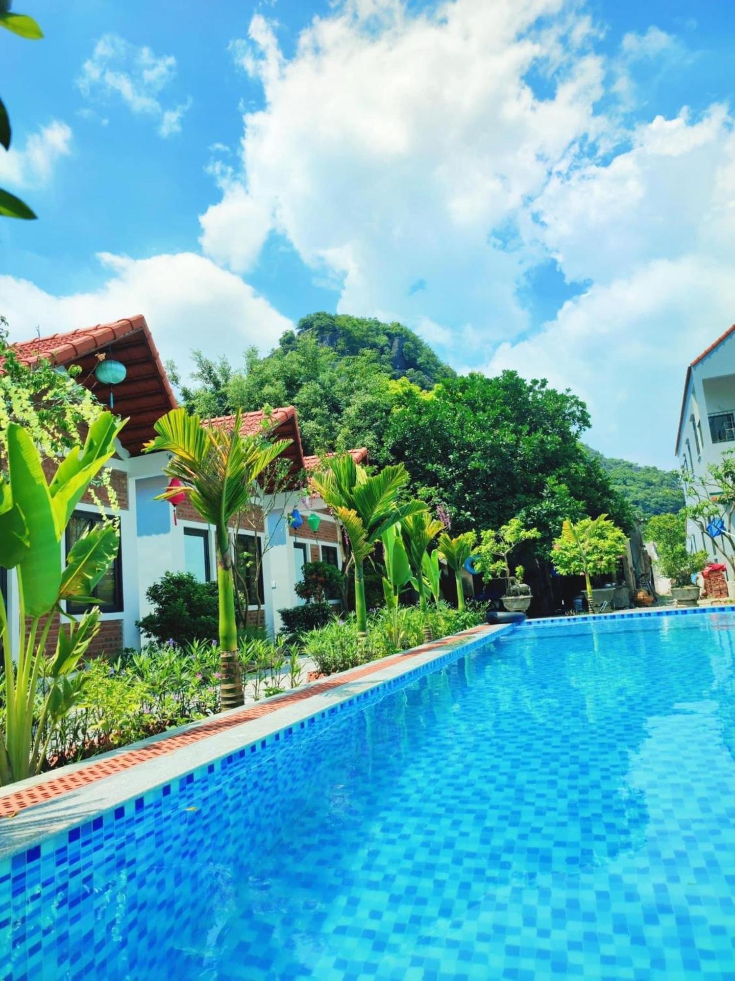 Trang An Natural Mountainside Homestay นิญบิ่ญ ภายนอก รูปภาพ